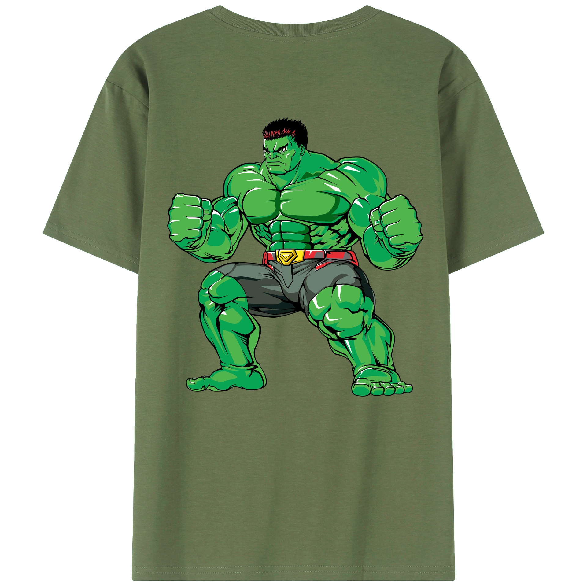 （画像用） アベンジャーズ The Avengers 綿100％ メンズ半袖Tシャツ（バックプリント） 通気性